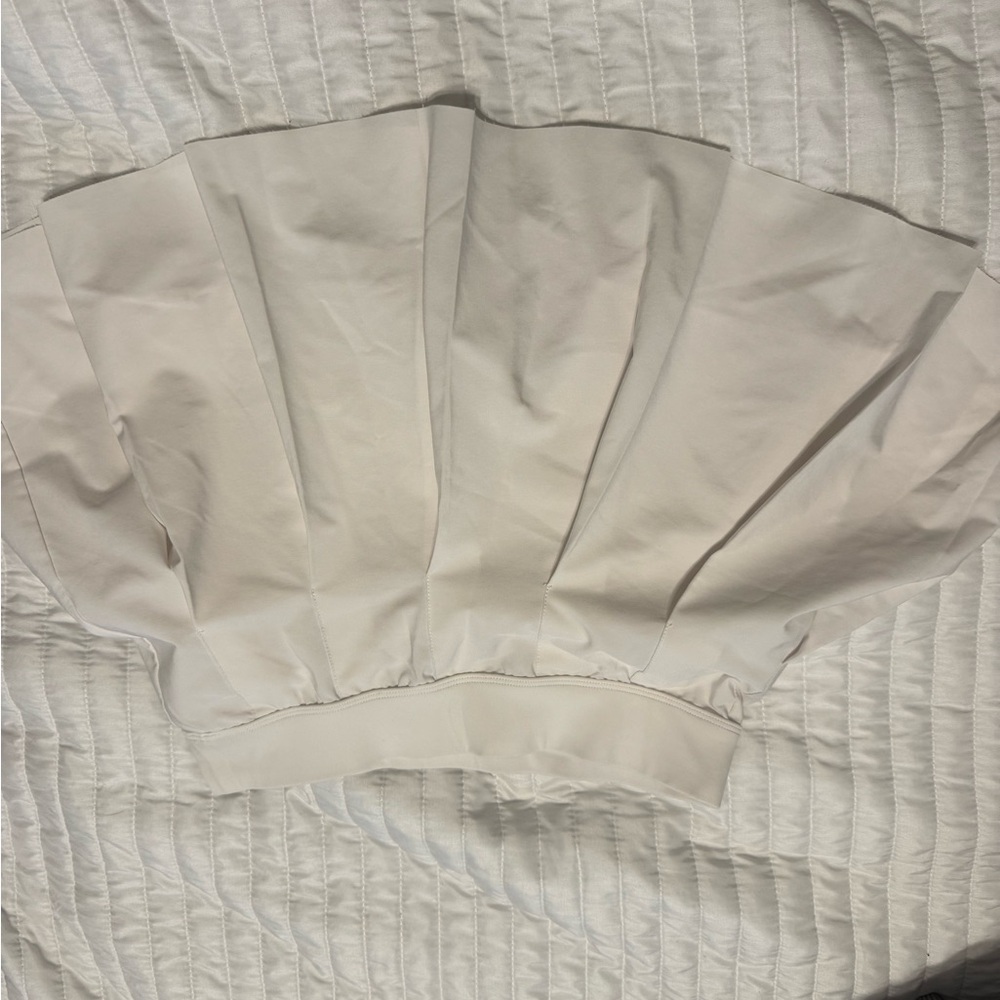 Fabletics Cream Mini Skirt